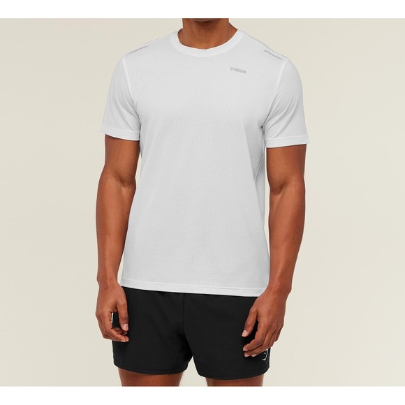 Gymshark Other - Gymshark Built For More T-Shirt White Slim Fit Mesh Athletic Top